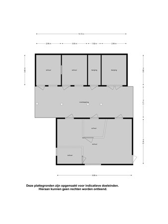 Floorplan - Klutenweg 6C, 8314 PC Bant